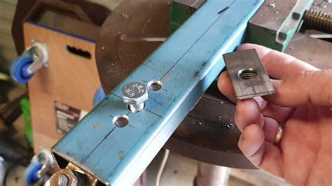 weld nuts for sheet metal|how to install weld nuts.